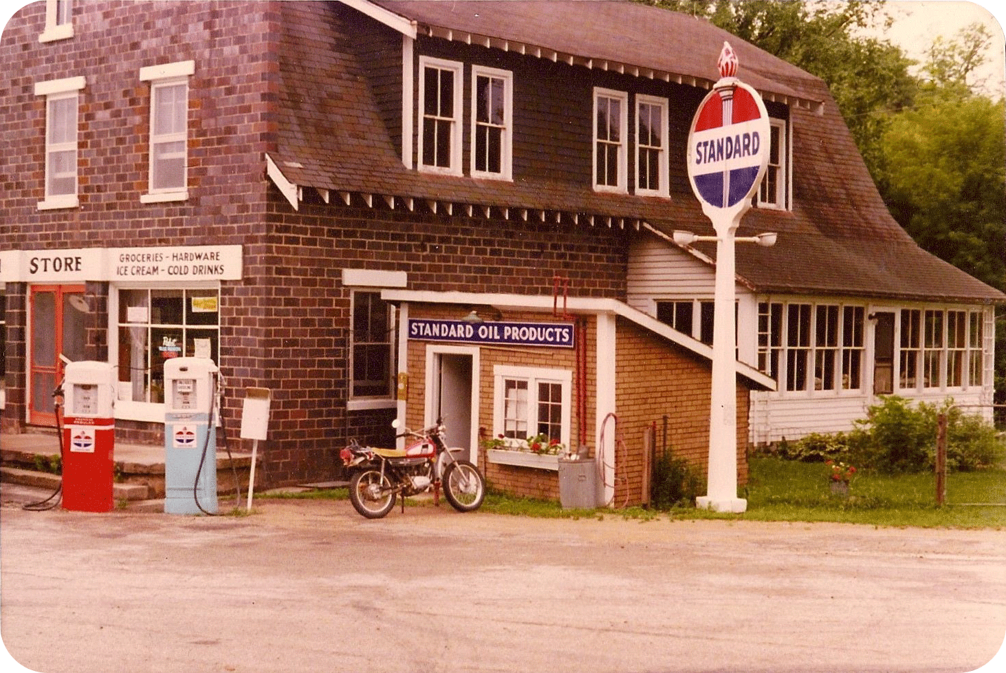 world's cutest gas station